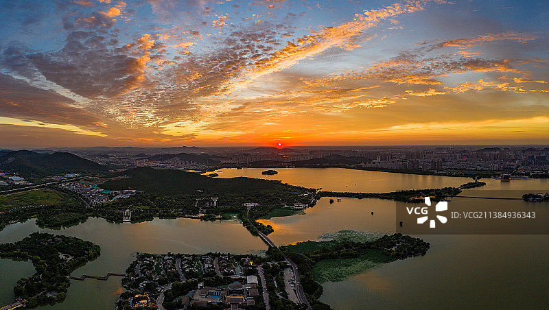 徐州云龙湖图片素材