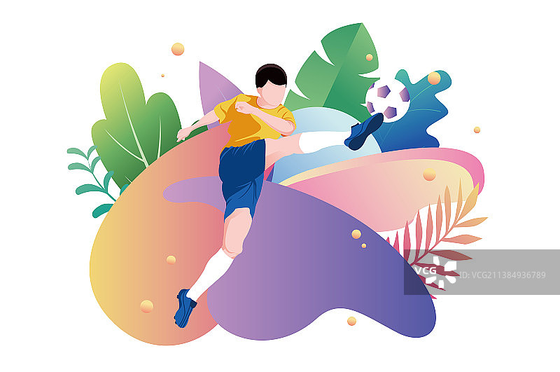 世界杯足球运动员人物矢量海报图片素材