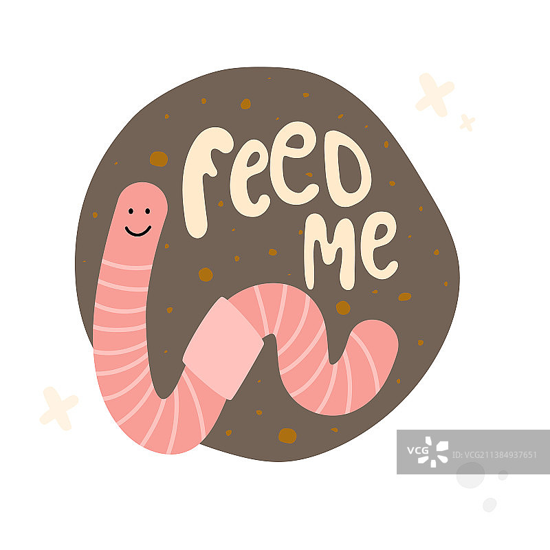 蠕虫字样图片素材