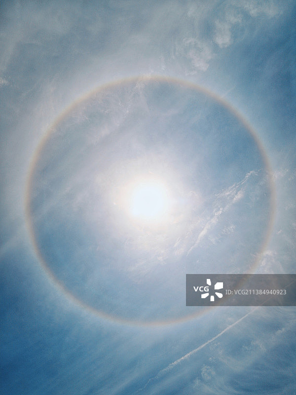 日晕图片素材