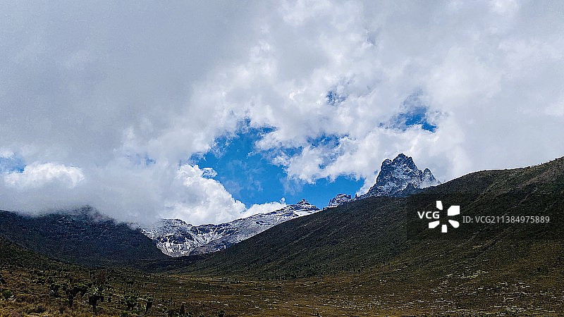 肯尼亚山风景图片素材