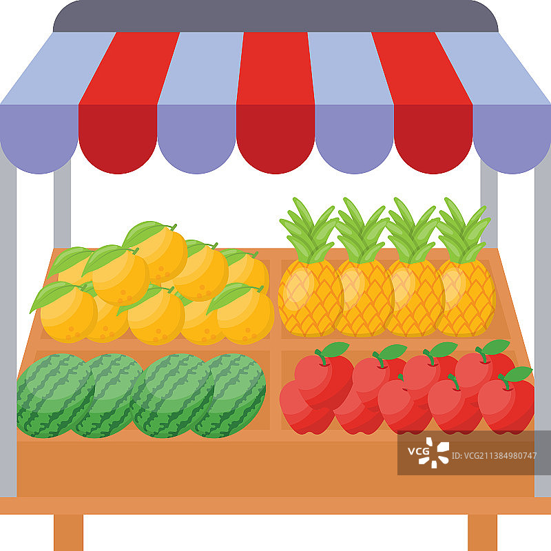 水果摊图片素材