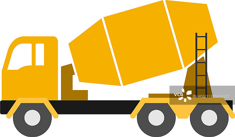 水泥罐车图标设计模板图片素材