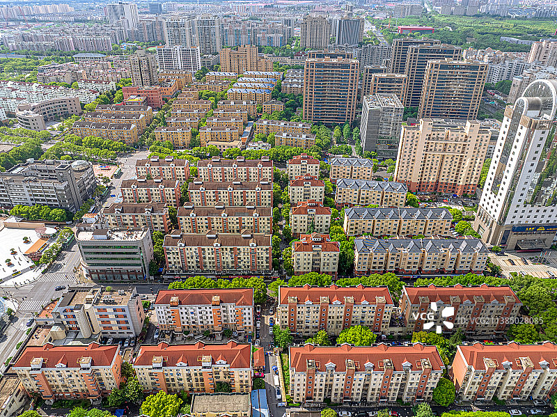 牡丹路186弄 樱花路89弄 浦东老式居民小区 樱花路玉兰路口图片素材