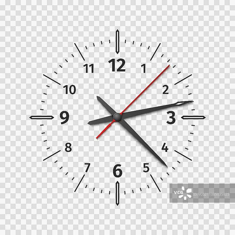 石英表写实表盘模型图片素材