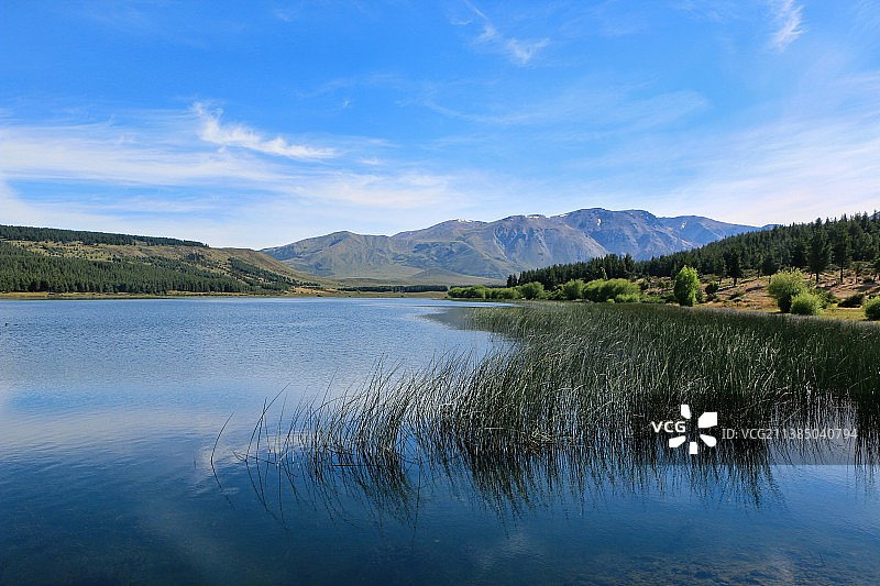 冰川湖-智利图片素材