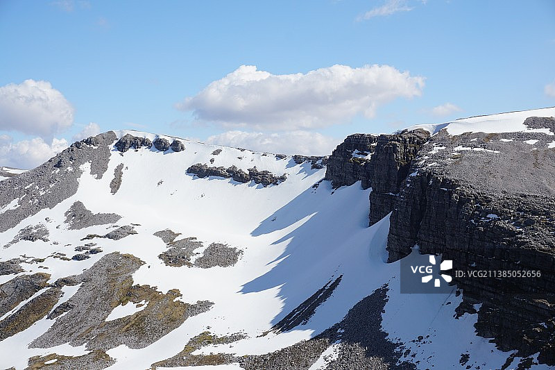 英国斯潘布里奇格雷科里斯雪山风光图片素材