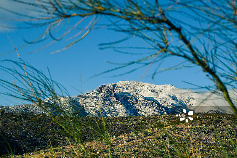 德克萨斯州埃尔帕索的壮丽景色，美国图片素材