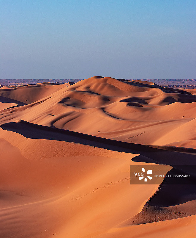 阿尔及利亚瓦尔格拉沙漠美景图片素材