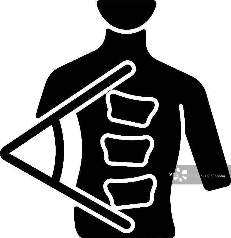 科布方法黑色字形图标图片素材