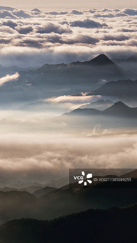 百山祖风光图片素材