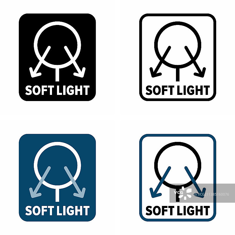 柔光信息标志图片素材