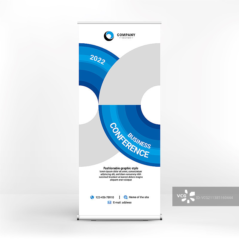 创意易拉宝展架设计图片素材