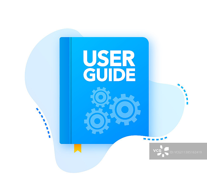用户指南书扁平素材图片素材