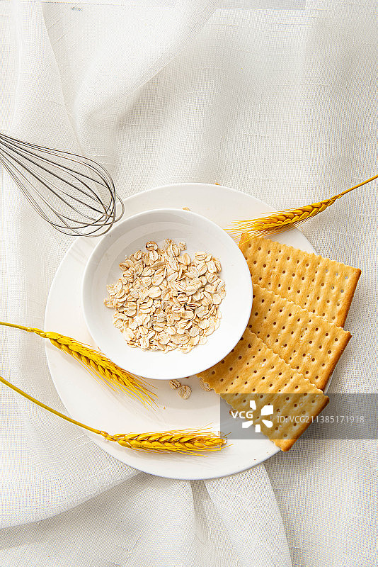 #早餐#美食#麦片图片素材