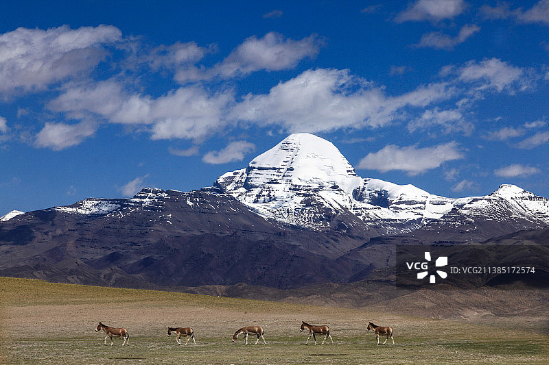 冈仁波齐神山图片素材