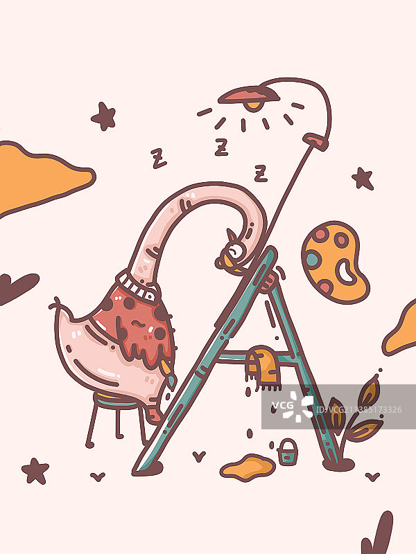 鸭太太画画图片素材