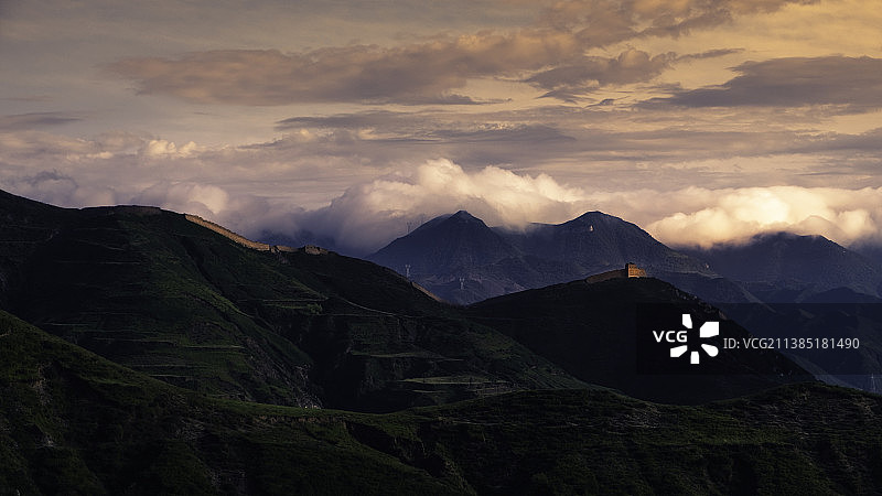 远山的边关图片素材