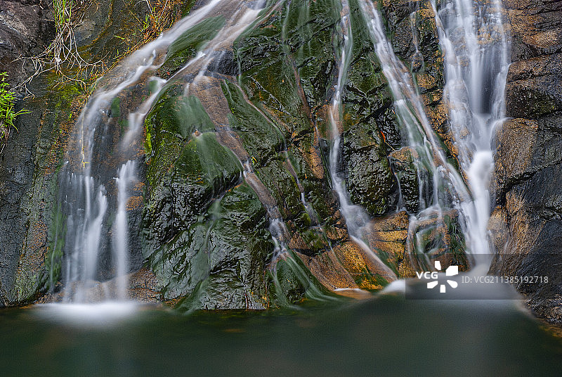 厦门北辰山瀑布图片素材