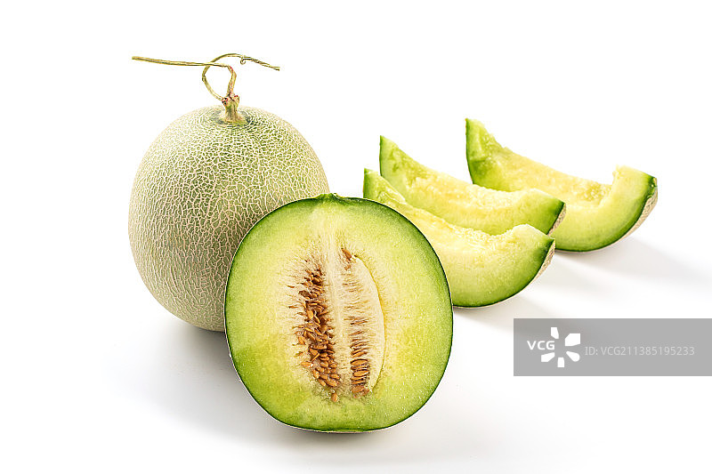 网纹蜜瓜图片素材