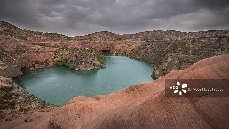 靖边波浪谷（陕西榆林）图片素材