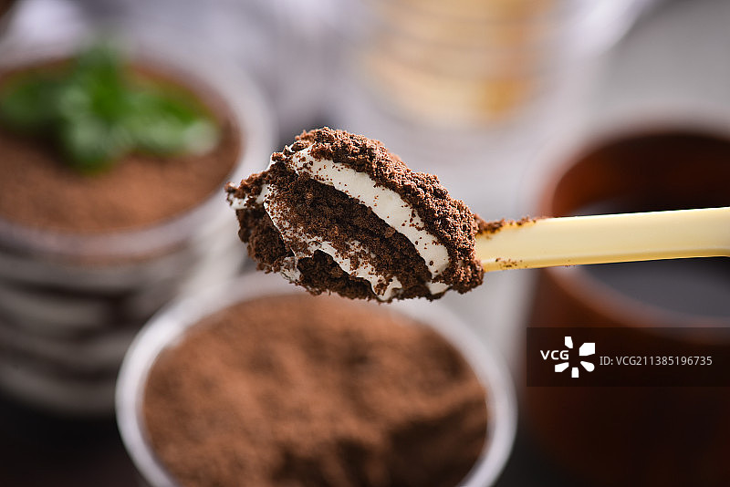 慕斯蛋糕 木糠杯图片素材