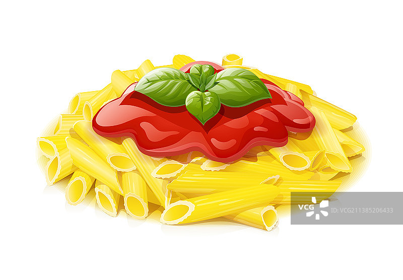 番茄酱意大利面图片素材