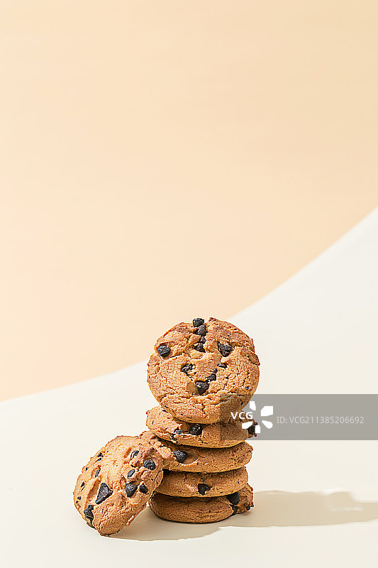 巧克力曲奇饼干甜点图片素材