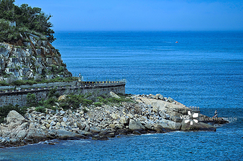 山脚·海边 万山岛图片素材