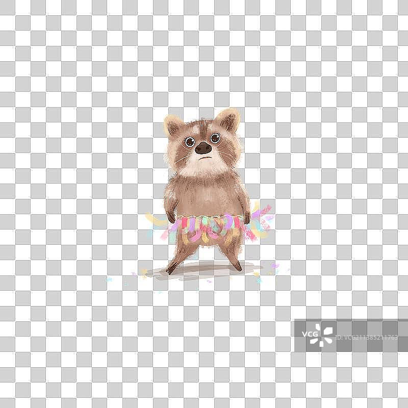 小浣熊图片素材