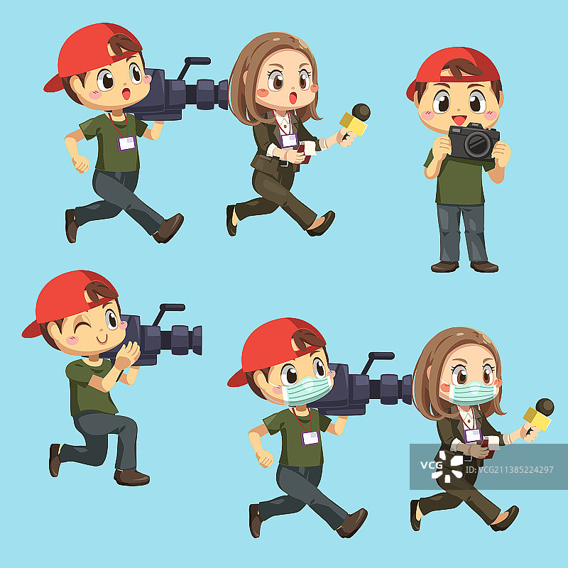 摄影师和摄像师合集图片素材