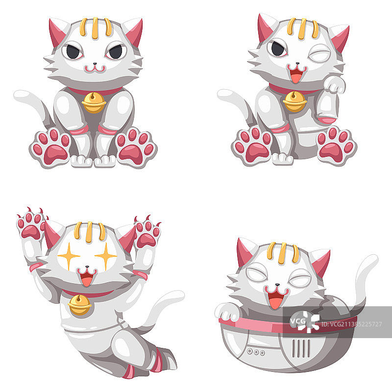 安卓机器人玩具卡通形象图片素材