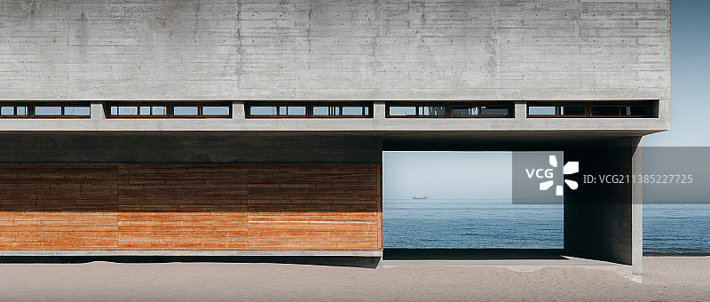 阿那亚社区海边空镜图片素材