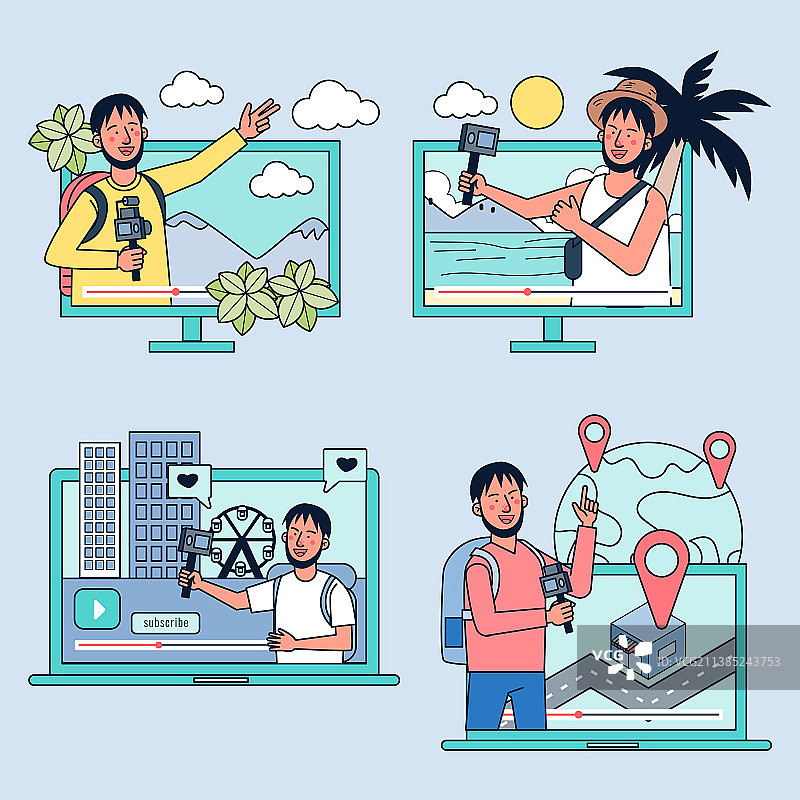 在线创作新职业图片素材