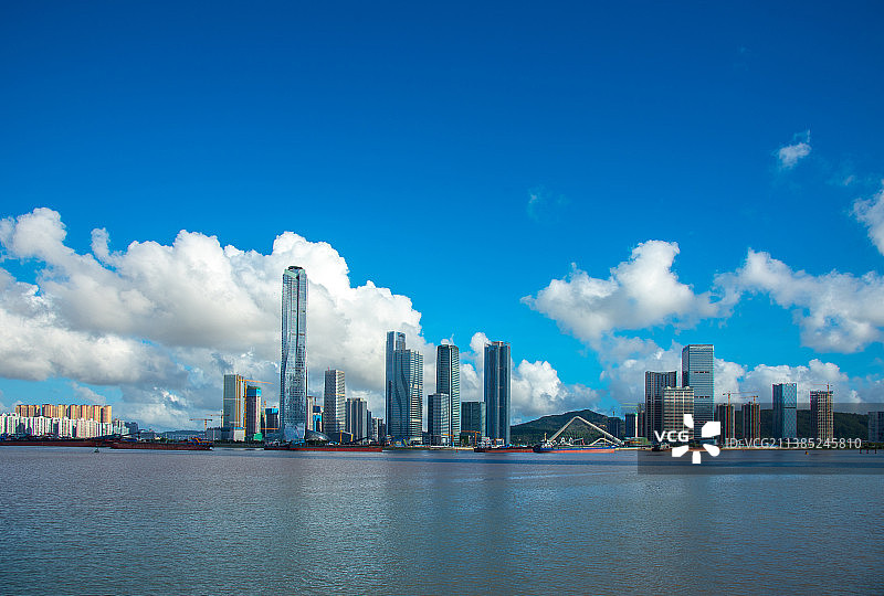 横琴粤澳深度合作区金融半岛图片素材