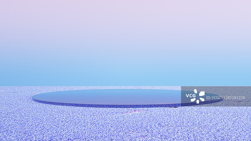 3D小清新唯美展台图片素材