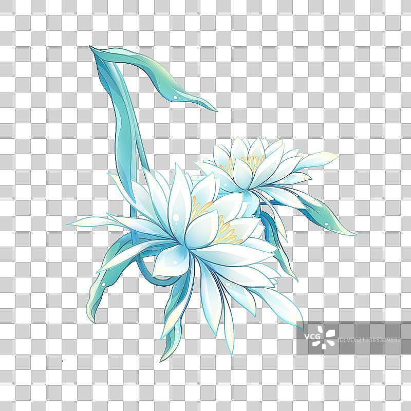 38种花卉系列素材——昙花图片素材