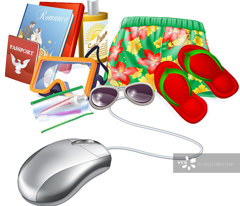 在线假日旅游促销图片素材