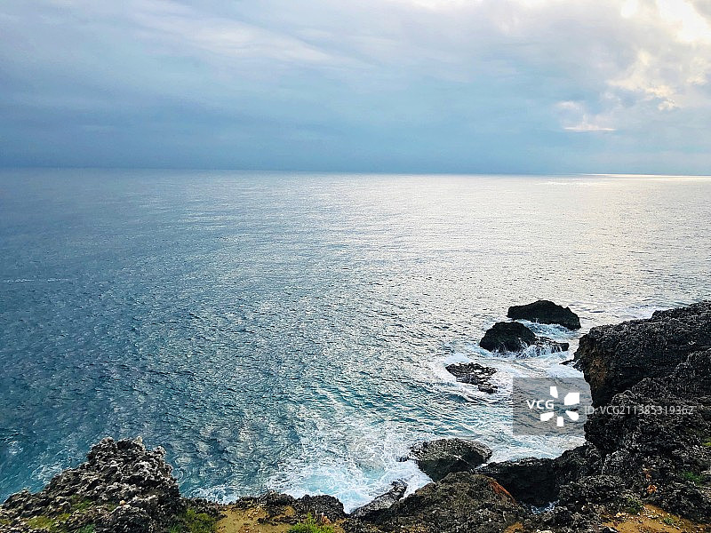 台湾澎湖列岛海岸线海景图片素材