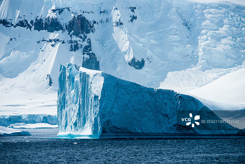 南极冰山图片素材