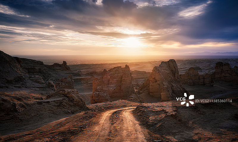 俄博梁风光图片素材