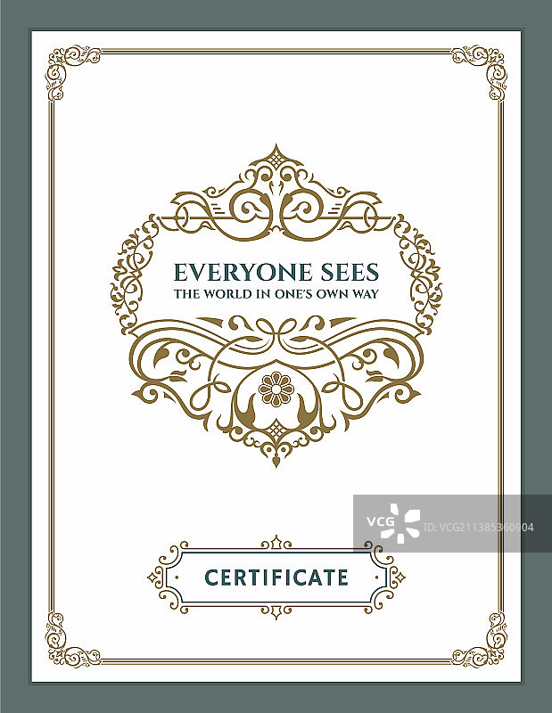 复古餐厅或咖啡馆菜单封面模板图片素材