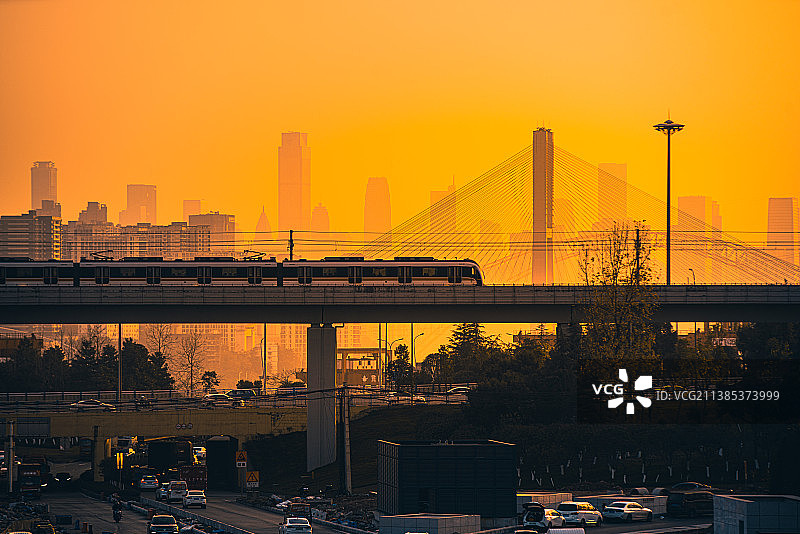 重庆轻轨图片素材