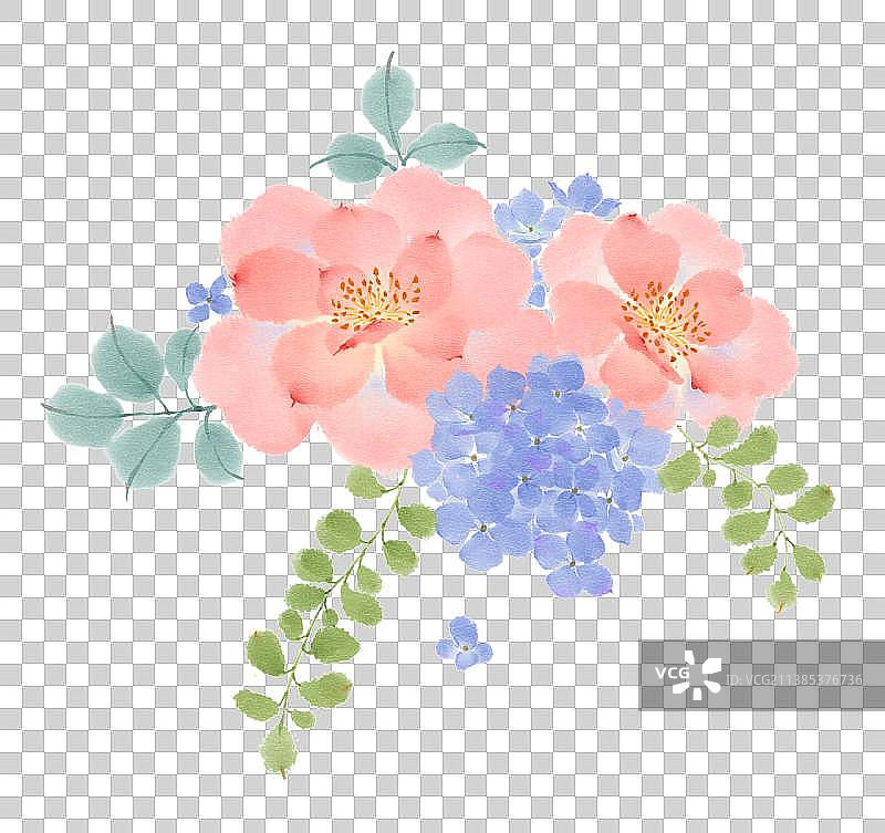 组合花卉图片素材