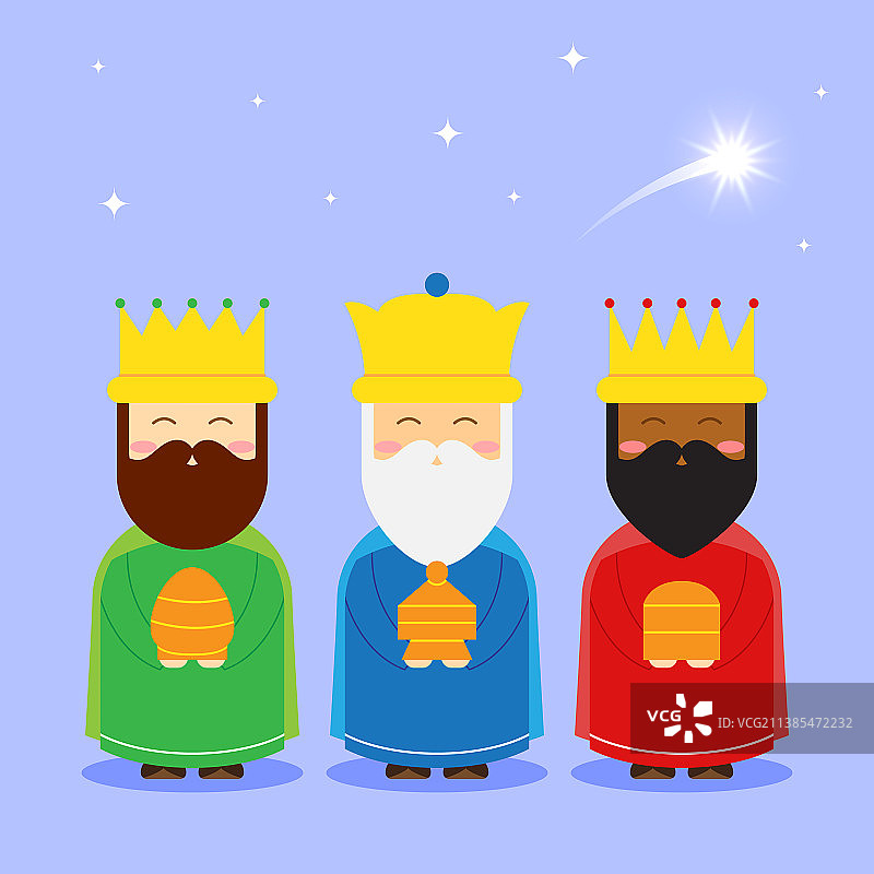 基督教主显节：三智者朝拜图片素材