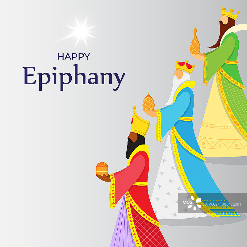 基督教主显节：三智者朝拜图片素材