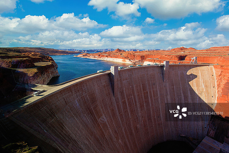 美国内华达州胡佛大坝图片素材