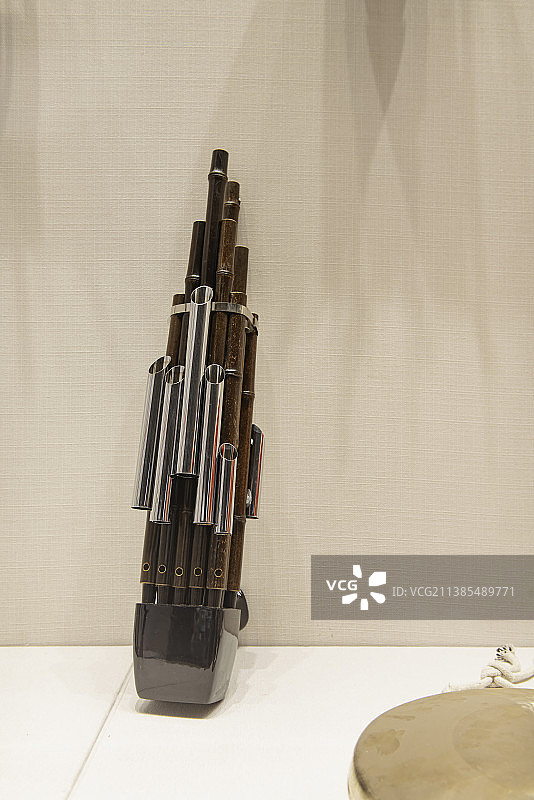 中国民族乐器，笙与唢呐图片素材