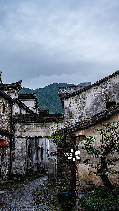 龙门古镇-古巷图片素材