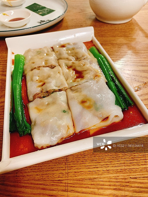 牛肉肠粉图片素材